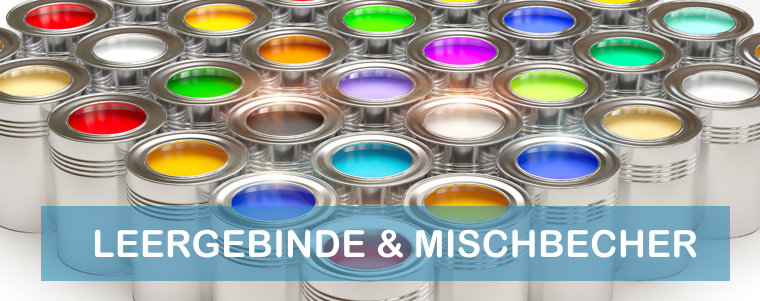 Leergebinde / Mischbecher